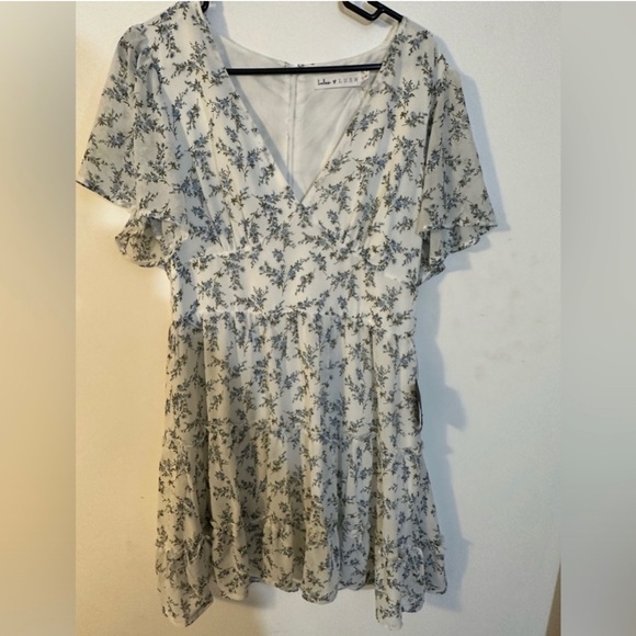 Lulu’s Floral Dress | Size L - Picture 3 of 5